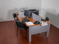 Quadruple Office Workstation